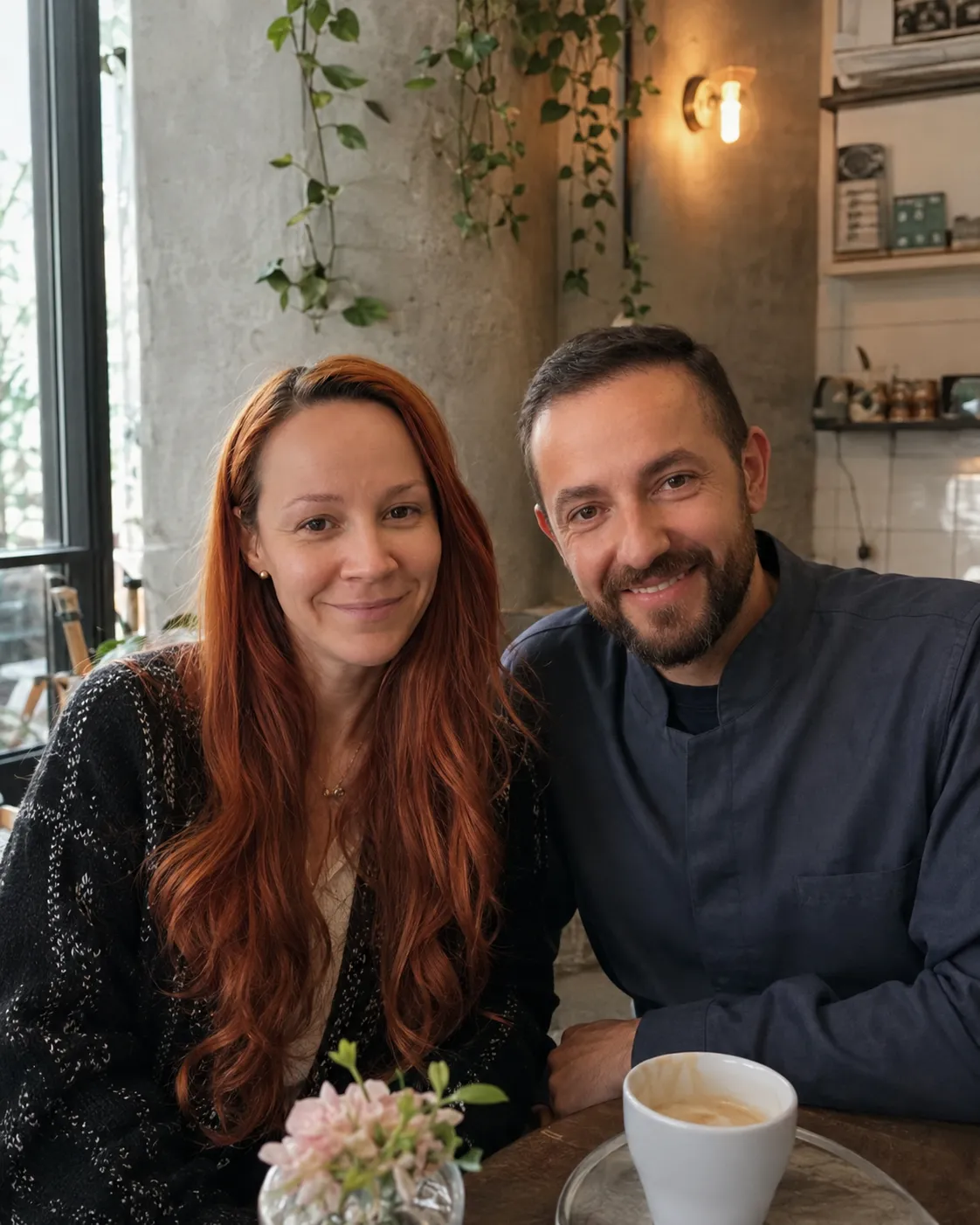 Alexsandra Aurora Gomes e Elvio Rossetto juntos